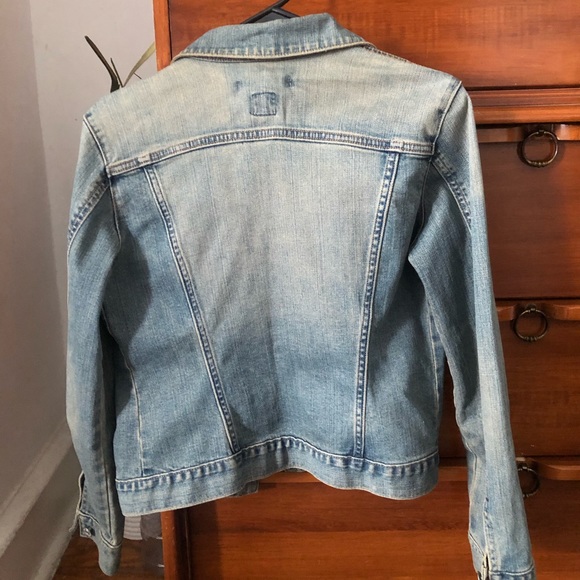 Gap stretch denim jacket, size Small - Picture 4 of 7